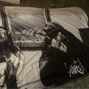 Black and White suicide boys tapestry